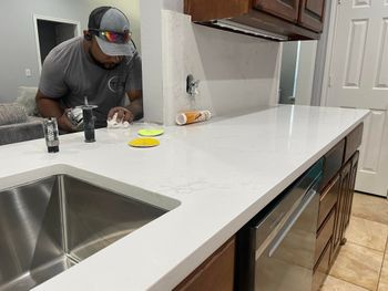 Expert countertop installation